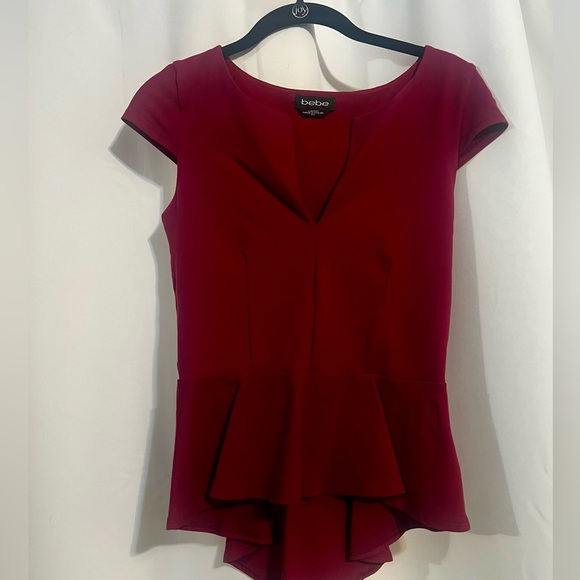 Bebe peplum top - Picture 3 of 3